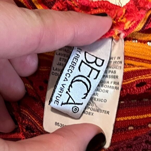 BECCA Swimwear Coverup
Multicolor Size M/L. - Picture 5 of 11